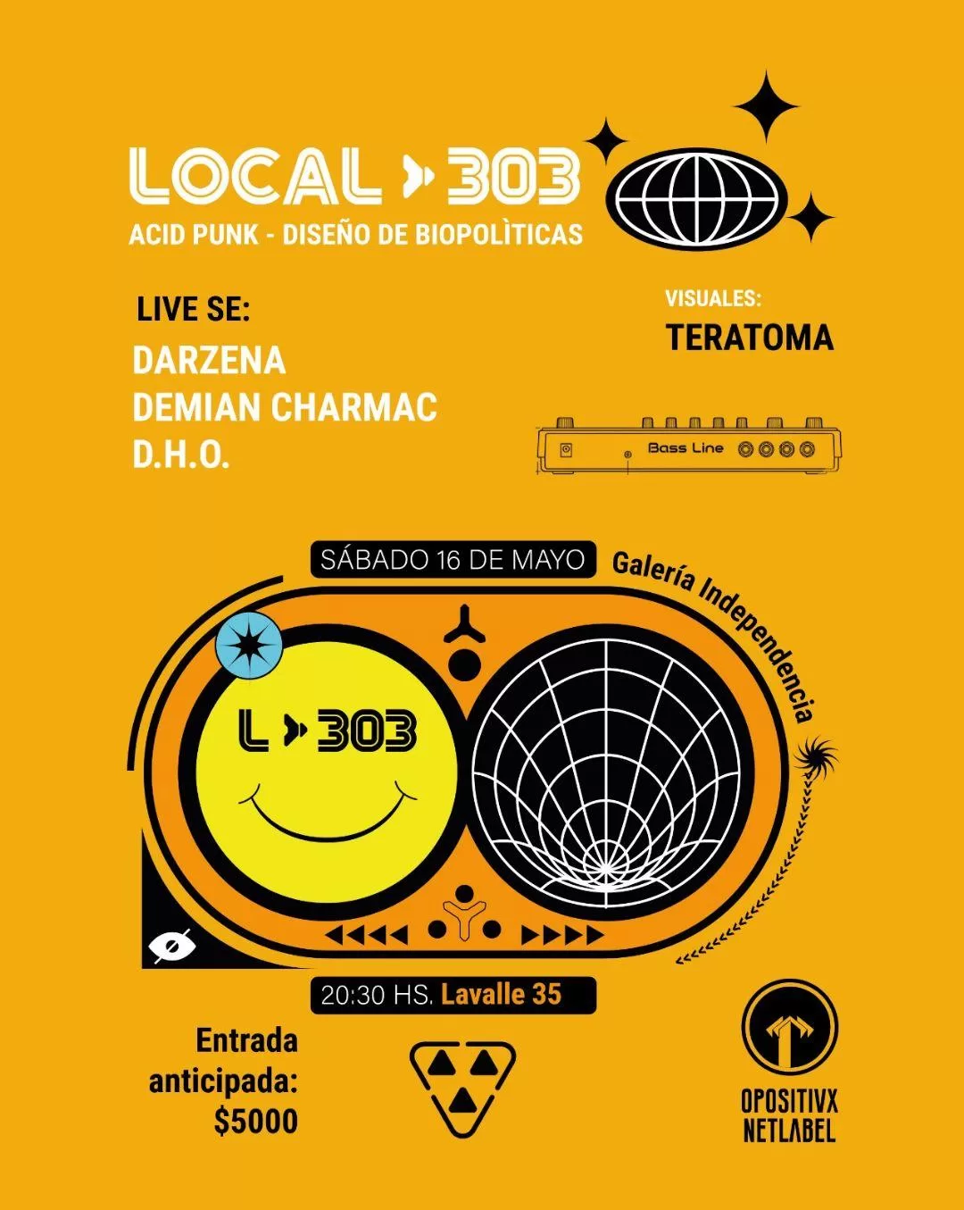 Live set: Darzena/ Demian Charmac / D.H.O.