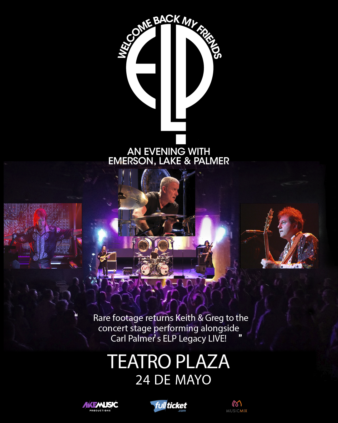 UNA NOCHE CON EMERSON, LAKE & PALMER