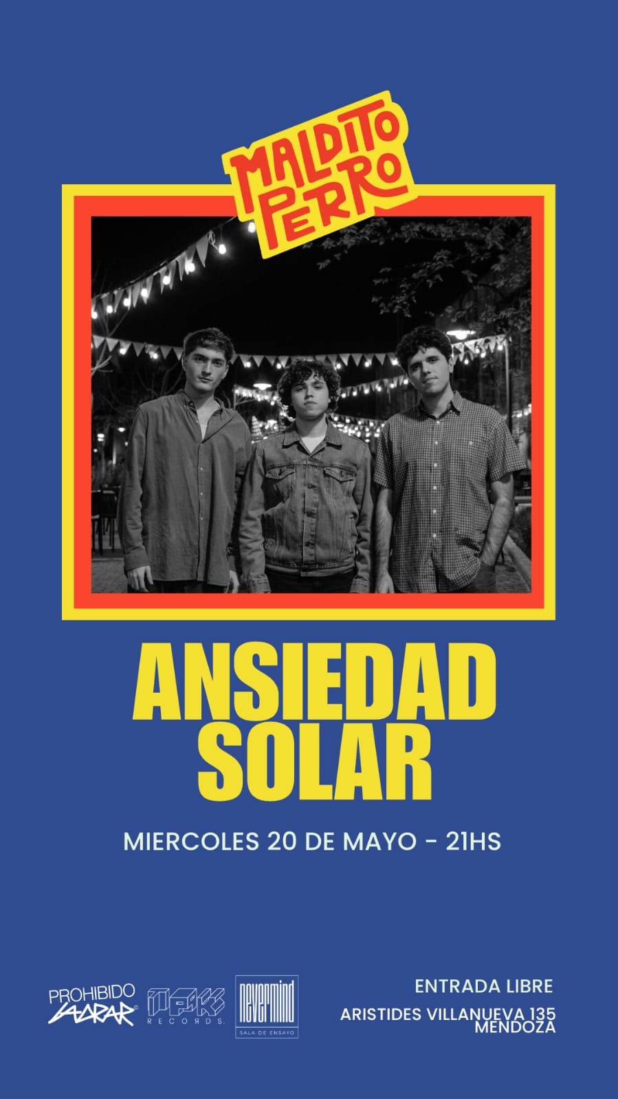 Ansiedad Solar en Maldito Perro