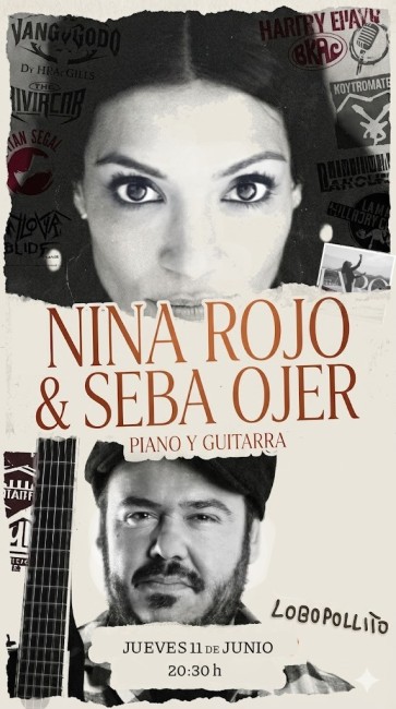 NINA ROJO Y SEBASTIÁN OJER EN LOBOPOLLITO