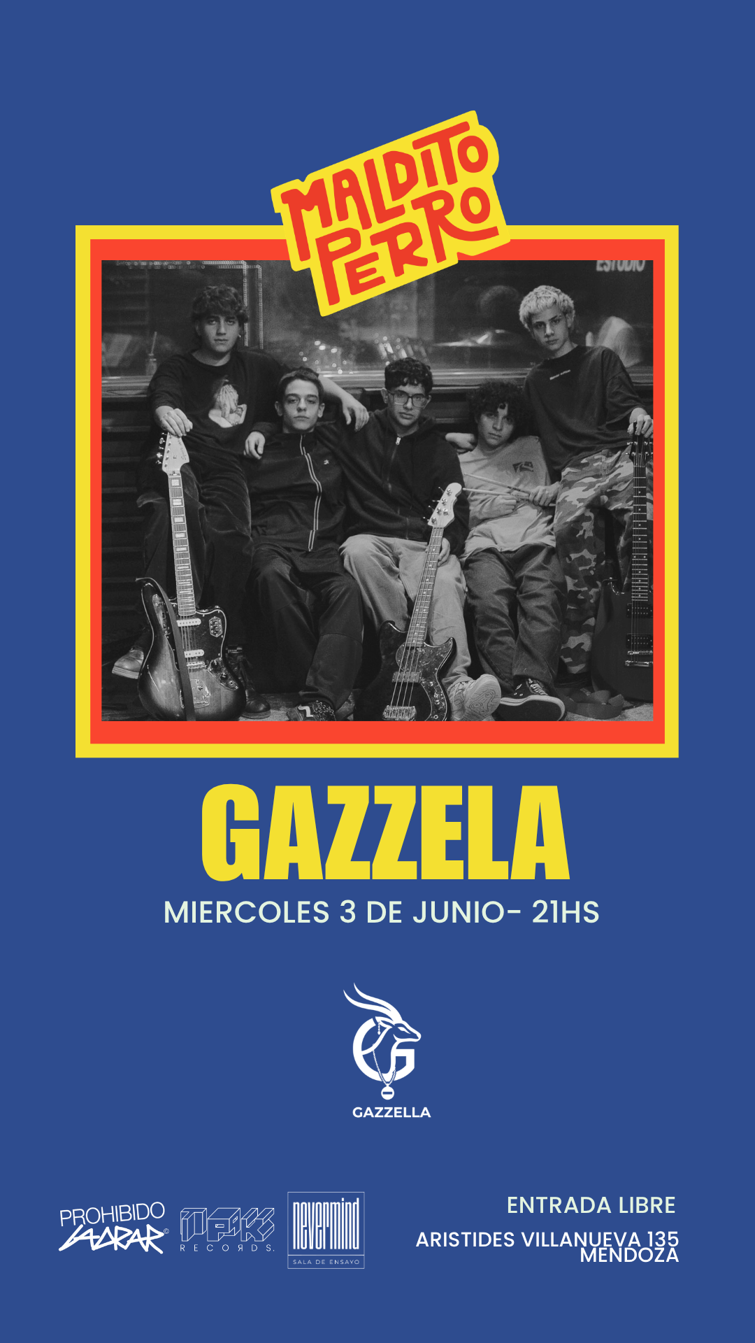 Ciclo Maldito Perro por TPK récords: Gazella